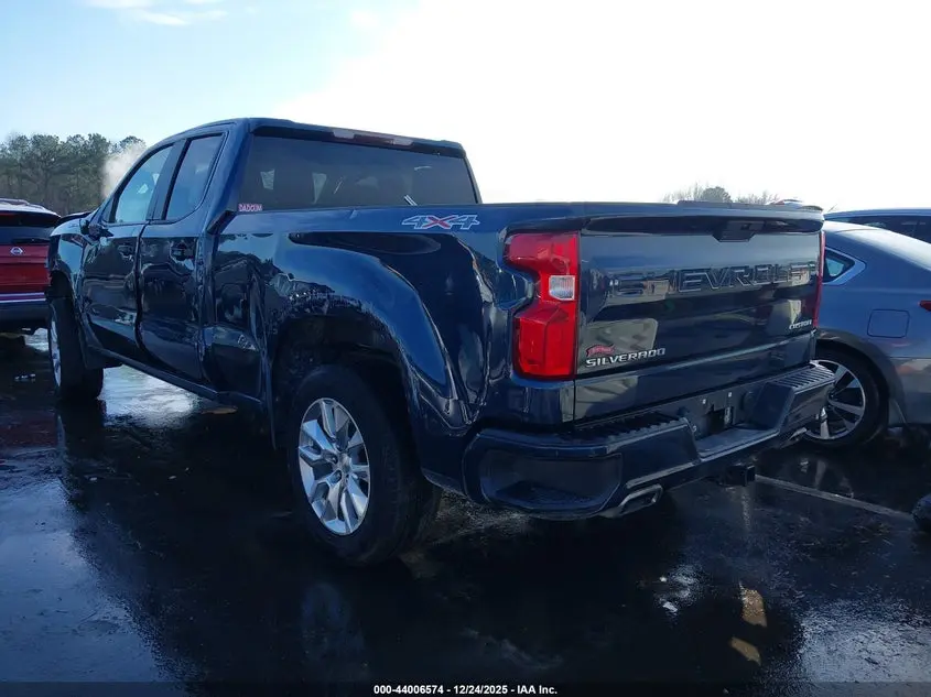 2021 CHEVROLET SILVERADO 1500 4WD  STANDARD BED CUSTOM