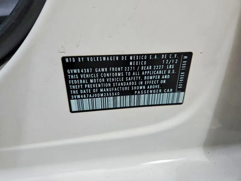 2013 VOLKSWAGEN JETTA GLI  