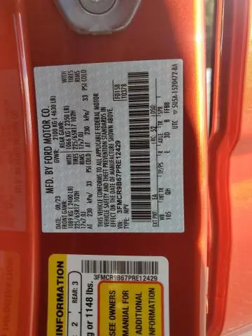 2023 FORD BRONCO SPORT BIG BEND  