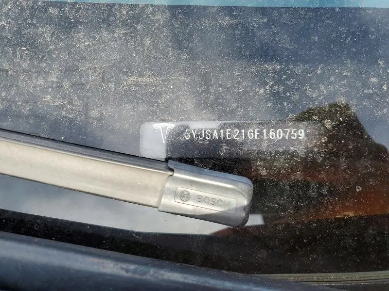 2016 TESLA MODEL S   