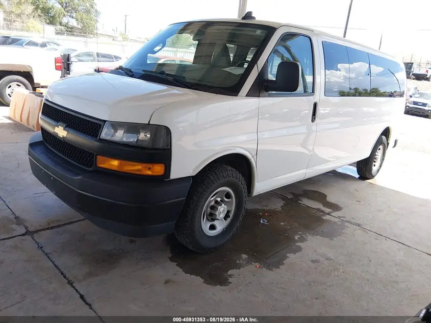 2020 CHEVROLET EXPRESS PASSENGER RWD 3500 EXTENDED WHEELBASE LS