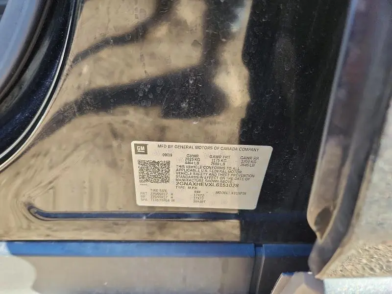 2020 CHEVROLET EQUINOX LS  