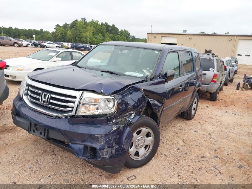 2013 HONDA PILOT LX