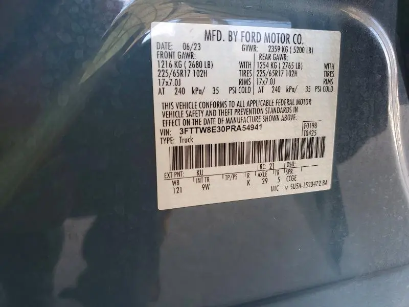 2023 FORD MAVERICK XL  