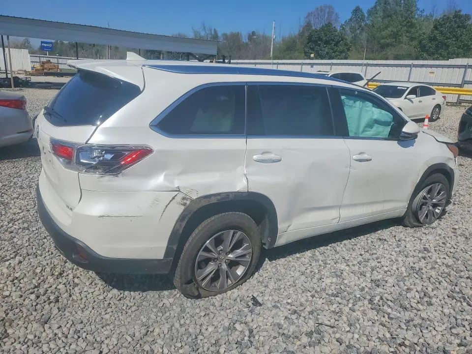 2015 TOYOTA HIGHLANDER XLE  