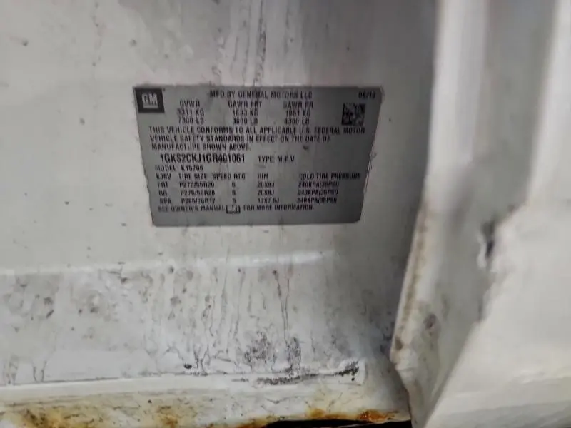 2016 GMC YUKON DENALI  