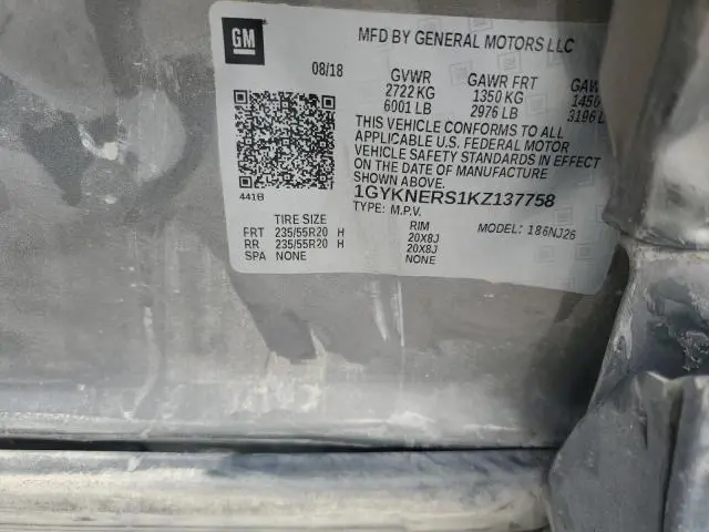 2019 CADILLAC XT5 PREMIUM LUXURY  