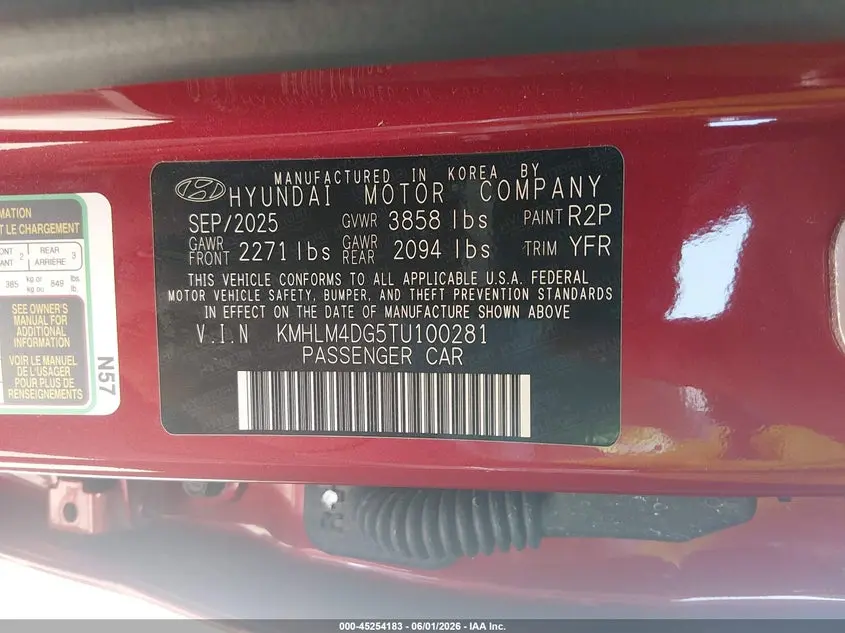 2026 HYUNDAI ELANTRA SEL SPORT