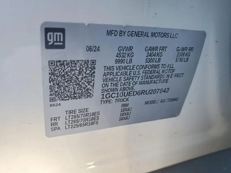 2024 CHEVROLET SILVERADO   