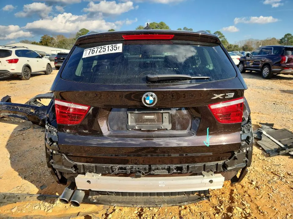 2016 BMW X3 XDRIVE28I  