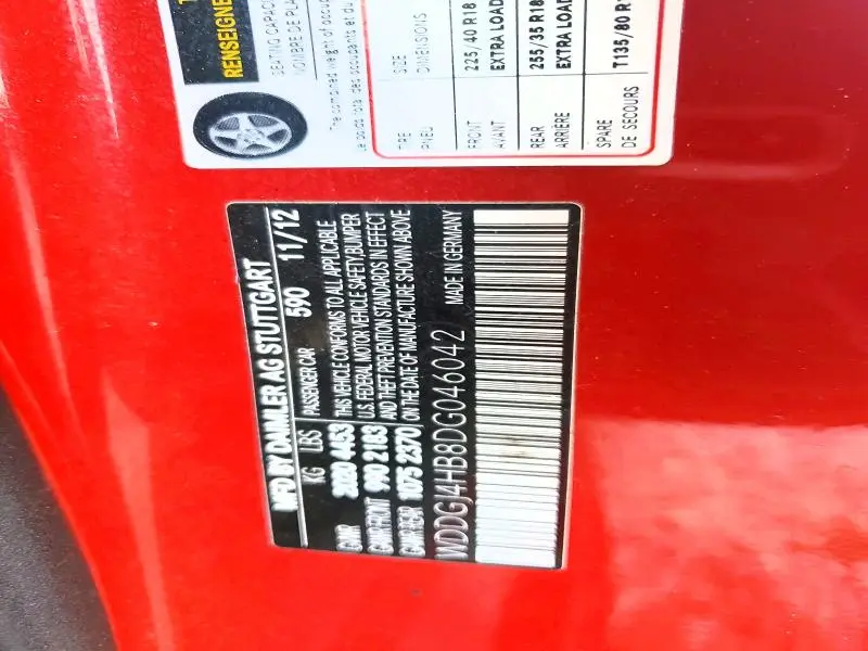 2013 MERCEDES-BENZ C 250  