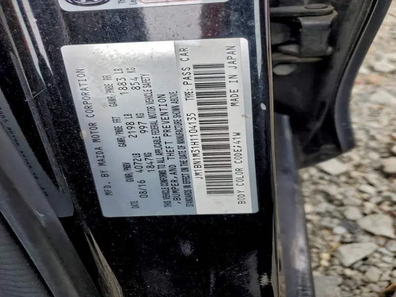 2017 MAZDA 3 GRAND TOURING  