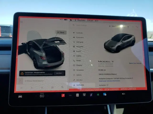 2020 TESLA MODEL Y   