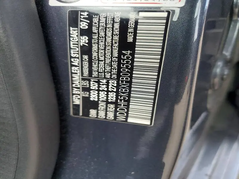 2015 MERCEDES-BENZ E 350  