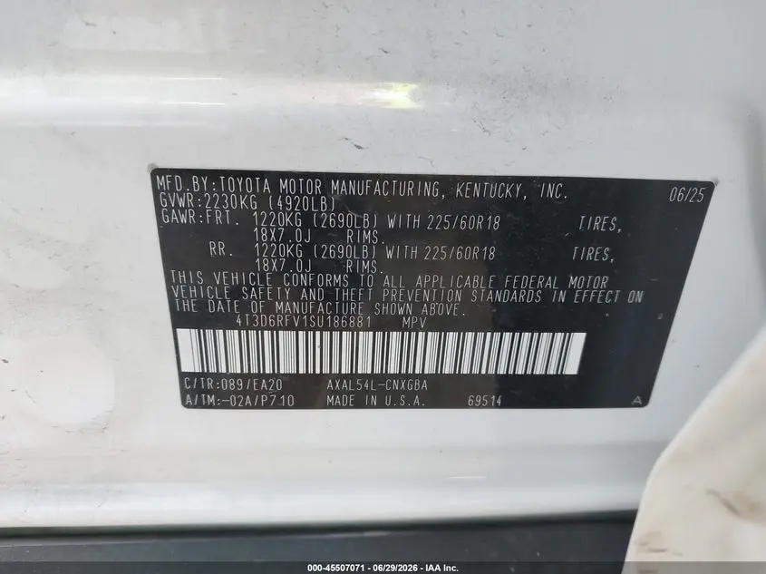 2025 TOYOTA RAV4 HYBRID LIMITED