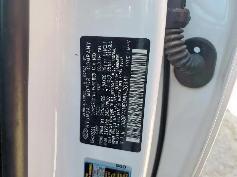 2022 HYUNDAI PALISADE CALLIGRAPHY  