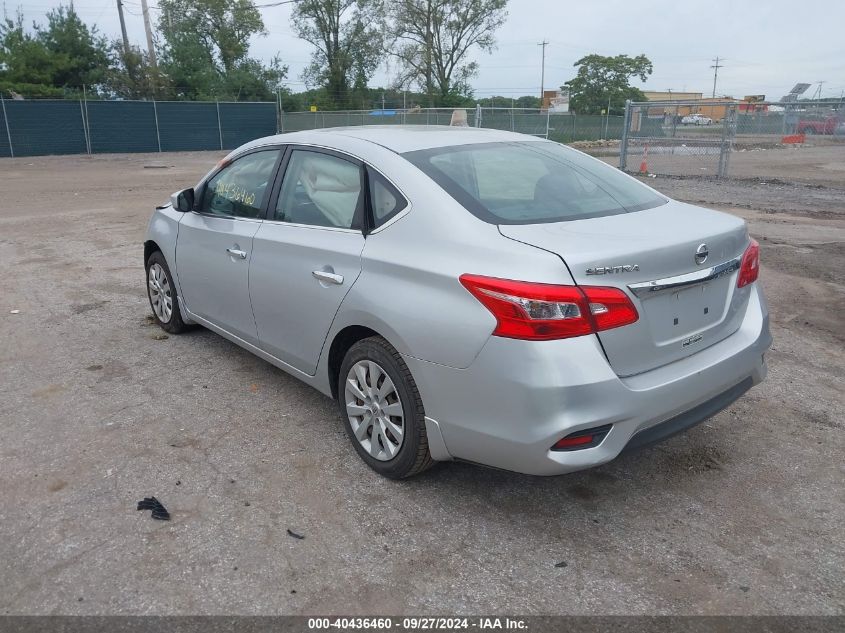 2016 NISSAN SENTRA S