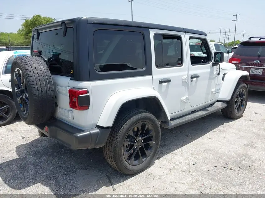 2022 JEEP WRANGLER 4XE UNLIMITED SAHARA 4X4