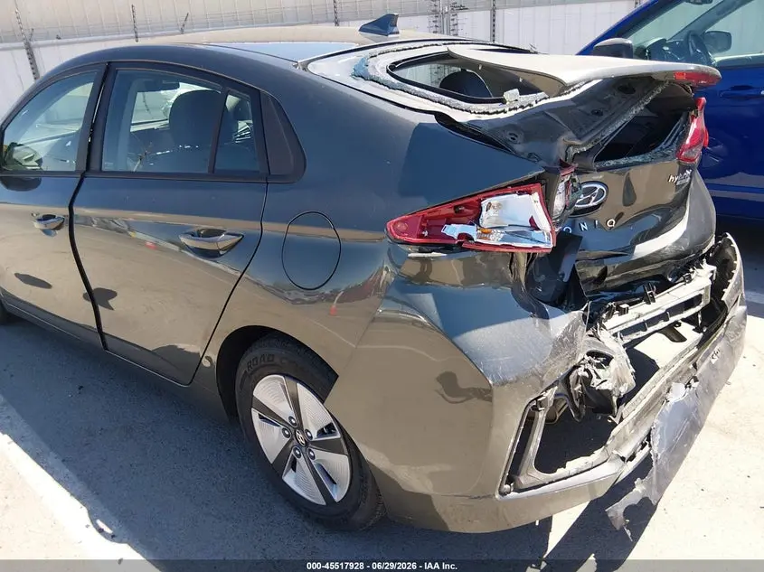 2021 HYUNDAI IONIQ HYBRID BLUE