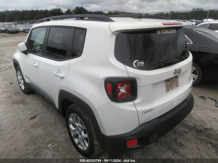 2018 JEEP RENEGADE LATITUDE FWD