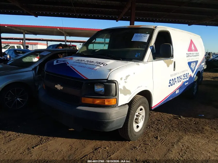 2012 CHEVROLET EXPRESS 2500 WORK VAN