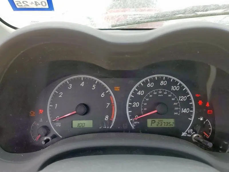 2010 TOYOTA COROLLA BASE  