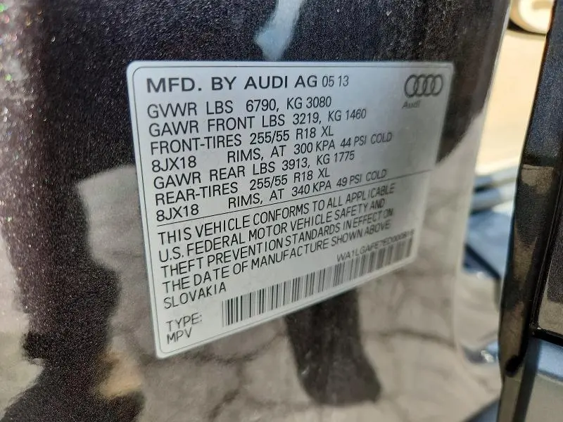 2014 AUDI Q7 PREMIUM PLUS  