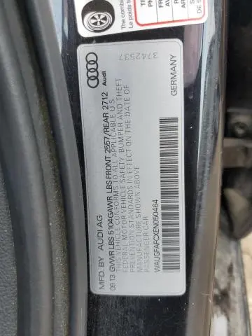 2014 AUDI A6 PREMIUM PLUS  