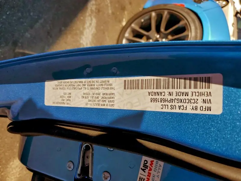 2023 DODGE CHARGER SCAT PACK  