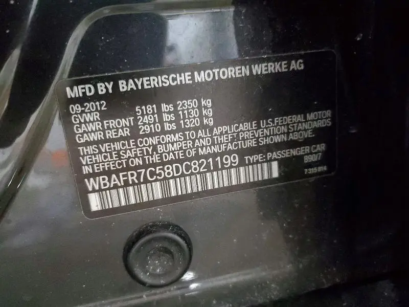 2013 BMW 535 I  
