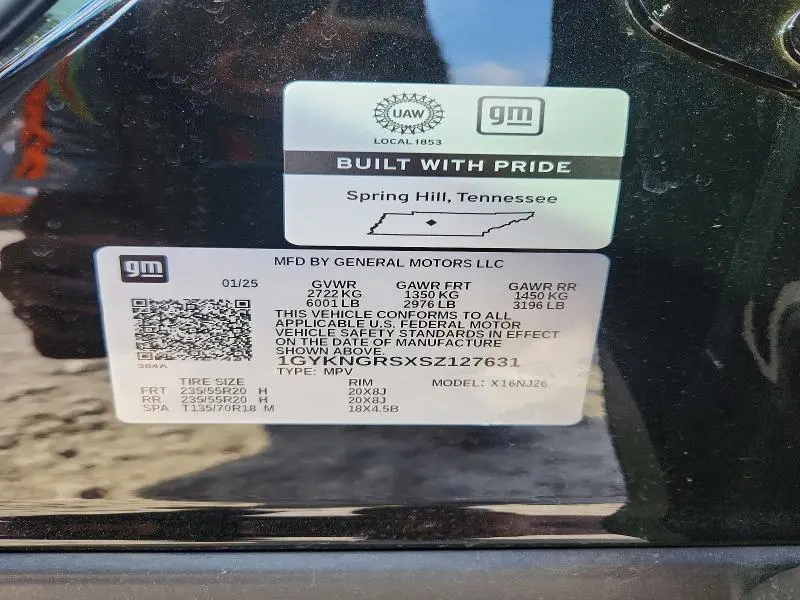 2025 CADILLAC XT5 SPORT  