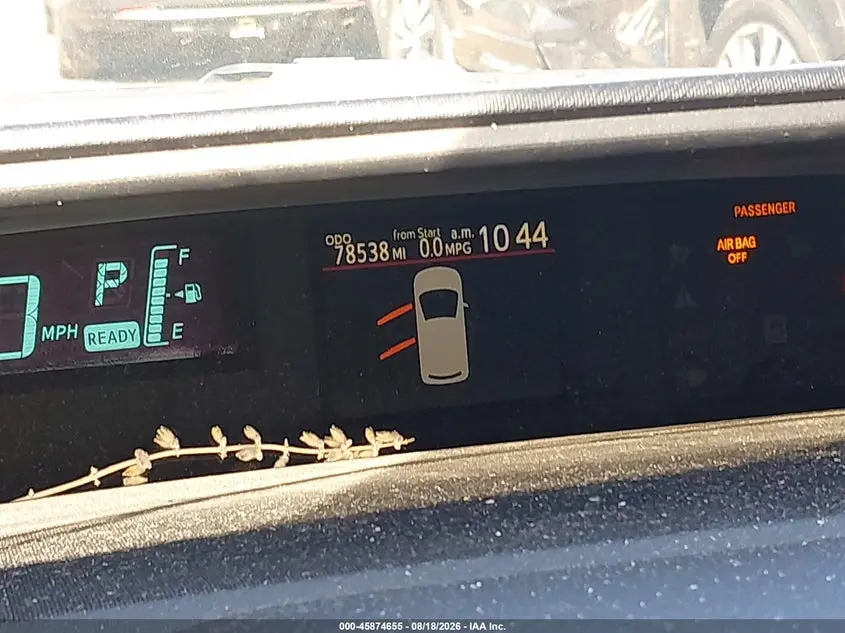 2014 TOYOTA PRIUS C TWO