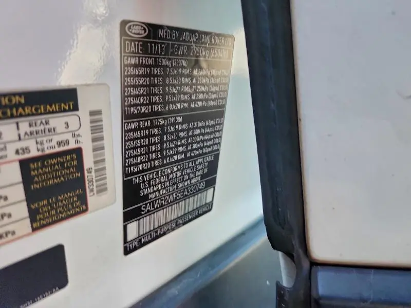 2014 LAND ROVER RANGE ROVER SPORT HSE  