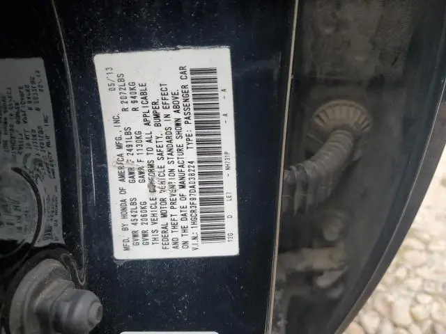 2013 HONDA ACCORD TOURING  