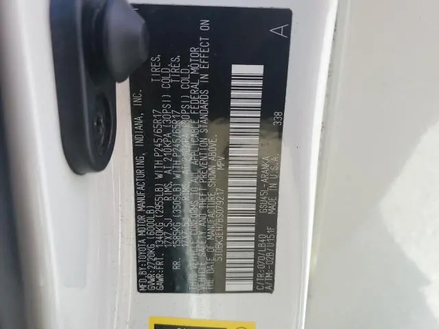 2011 TOYOTA HIGHLANDER BASE  