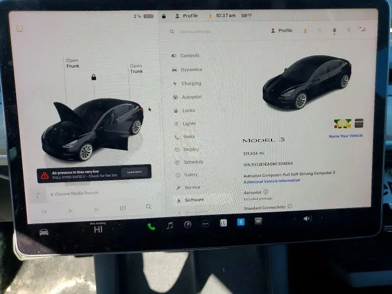 2022 TESLA MODEL 3   