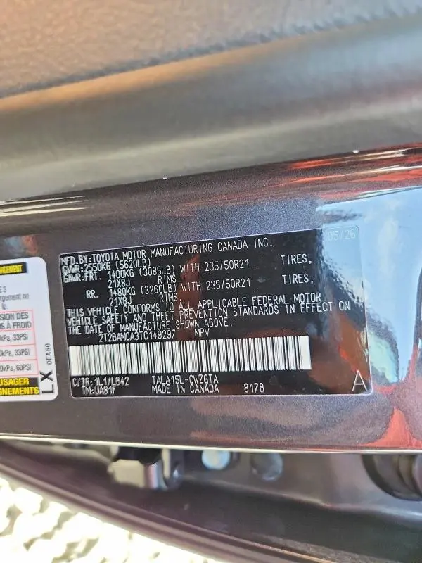 2026 LEXUS RX 350 PREMIUM+  