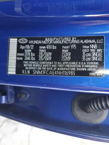 2022 HYUNDAI TUCSON SEL  