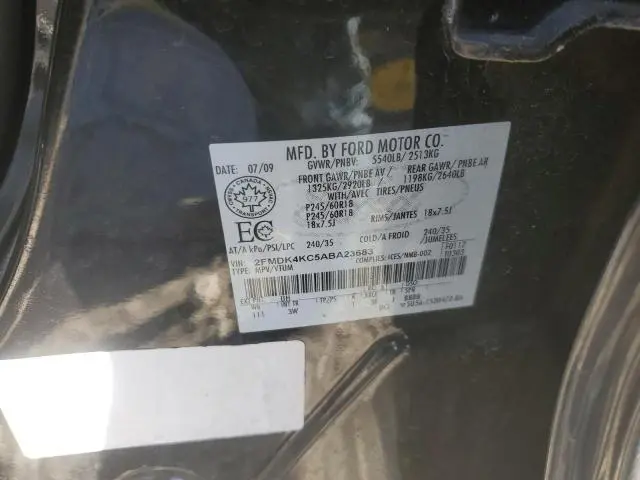 2010 FORD EDGE LIMITED  