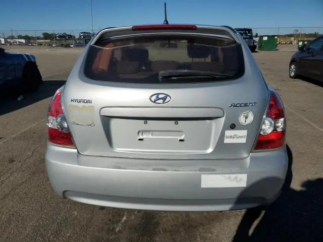2010 HYUNDAI ACCENT BLUE  
