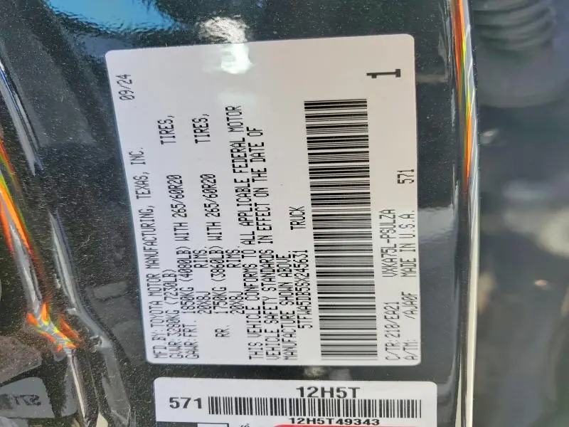 2025 TOYOTA TUNDRA LIMITED  
