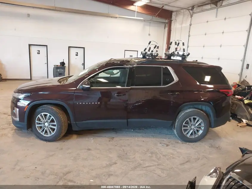 2022 CHEVROLET TRAVERSE AWD LT CLOTH