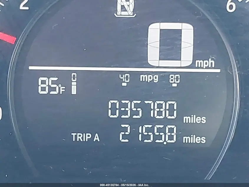 2016 HONDA CIVIC LX
