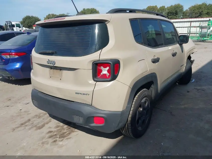2015 JEEP RENEGADE SPORT