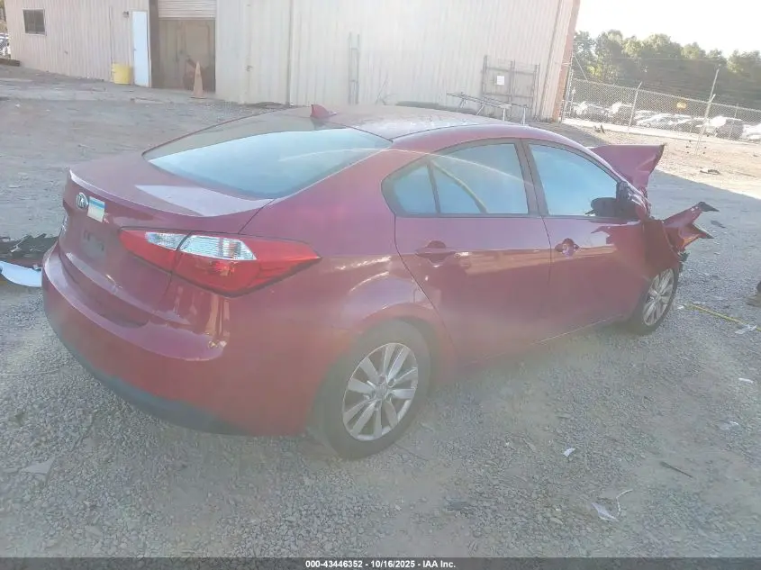 2016 KIA FORTE LX
