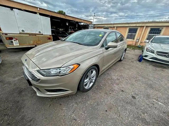 2018 FORD FUSION S HYBRID  