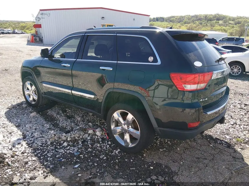 2012 JEEP GRAND CHEROKEE OVERLAND