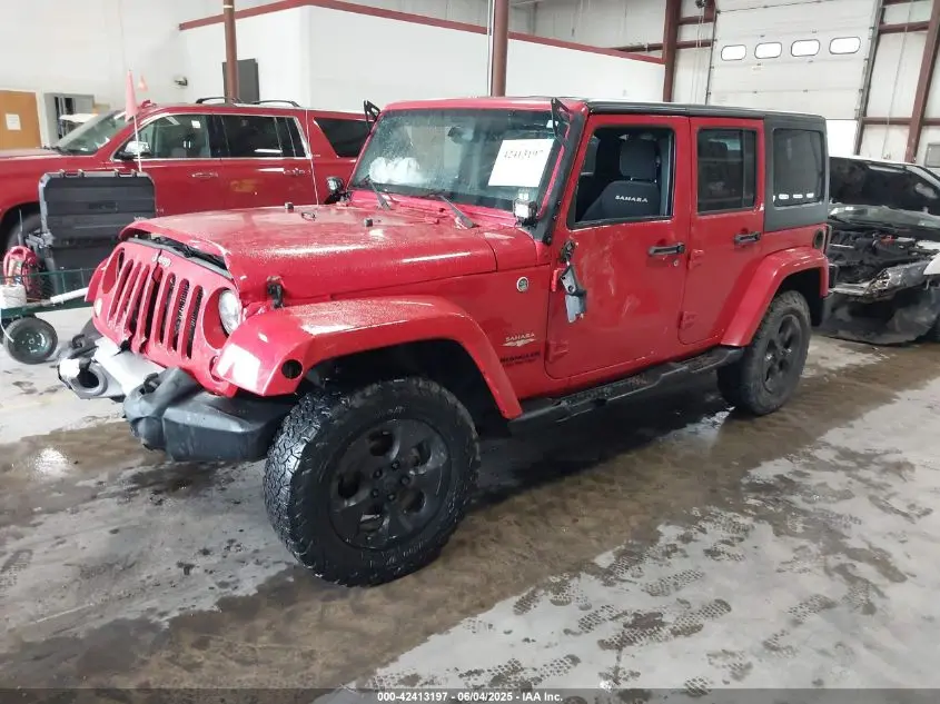 2014 JEEP WRANGLER UNLIMITED SAHARA