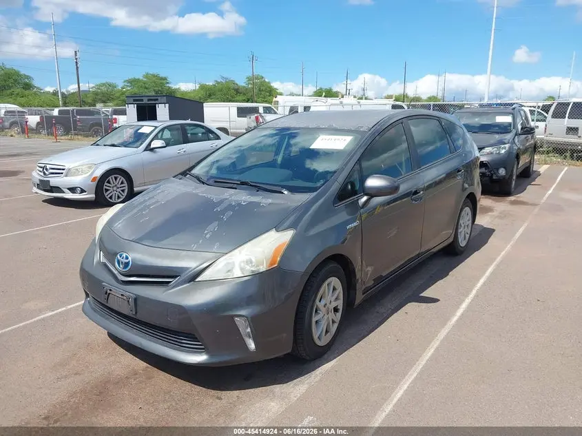 2013 TOYOTA PRIUS V FIVE/THREE/TWO