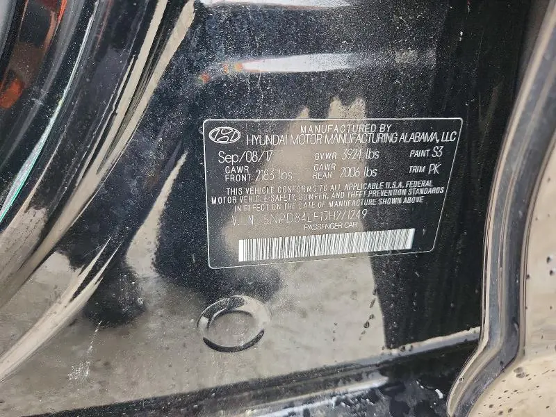 2018 HYUNDAI ELANTRA   